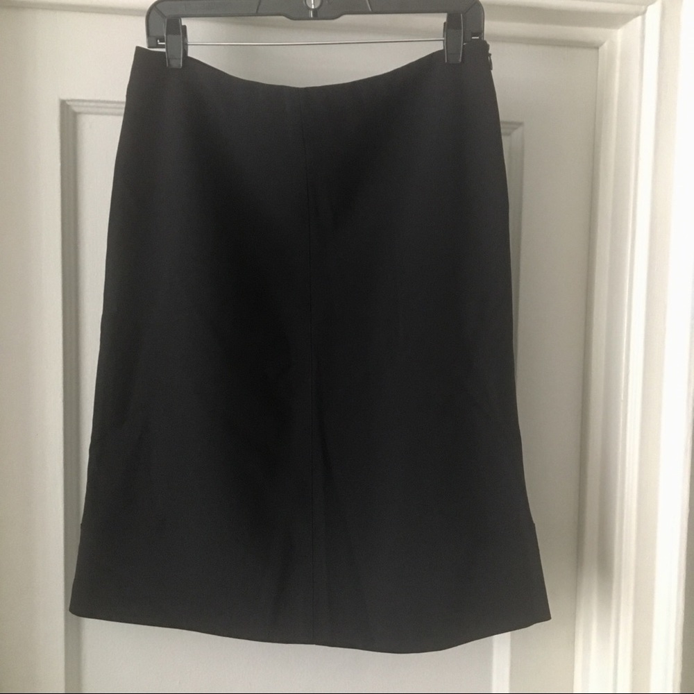 Theory Black Pencil Skirt